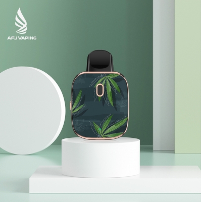 Dual flavor disposable vape device CBD/THC/Cannabis oil